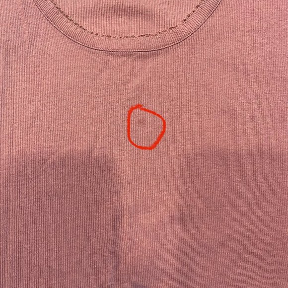 Women's mauve pink lounge top - awhile brand - 2X - Picture 6 of 6